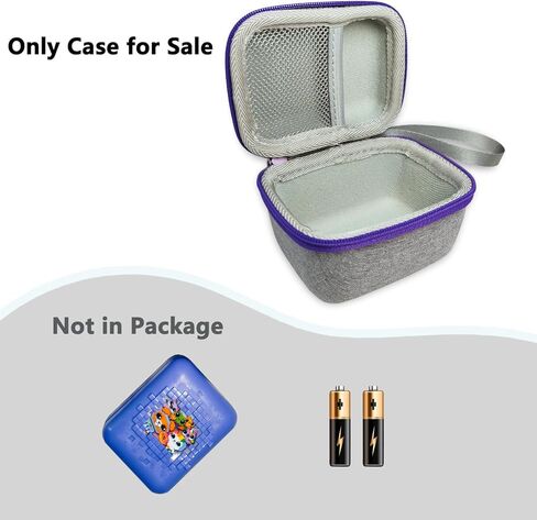 XEGIMOR Travel Case Compatible With Bitzee Interactive Toy Digital Pet and Case, Case Holder Compatible With Bitzee Virtual Electronic Pet Storage Accessories(Gray Case Only) in Kuwait