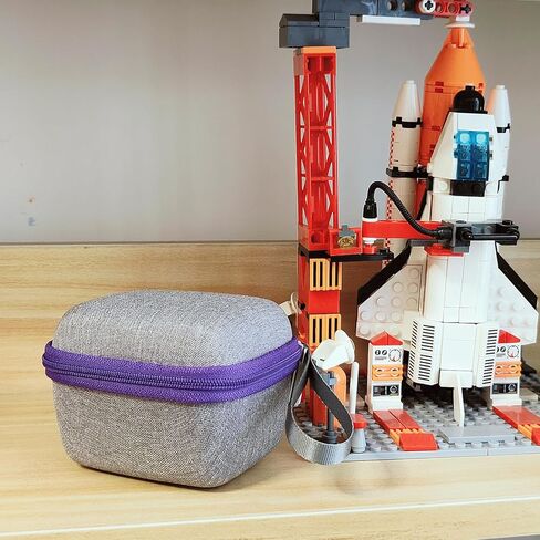 XEGIMOR Travel Case Compatible With Bitzee Interactive Toy Digital Pet and Case, Case Holder Compatible With Bitzee Virtual Electronic Pet Storage Accessories(Gray Case Only) in Kuwait