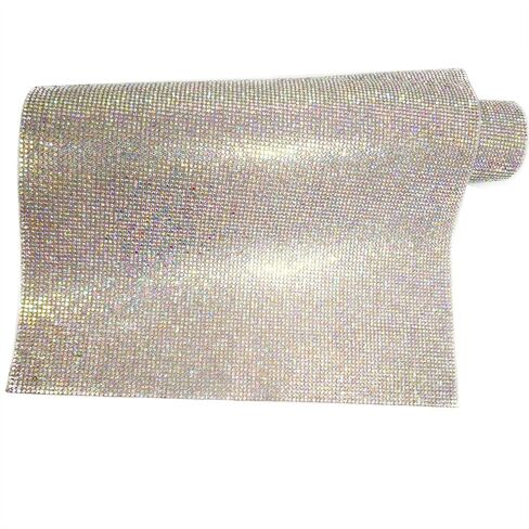 ورق من حجر الراين الكريستالي ذاتي اللصق من هونباي مقاس 24 × 40 سم (إيه بي ملون) in Kuwait