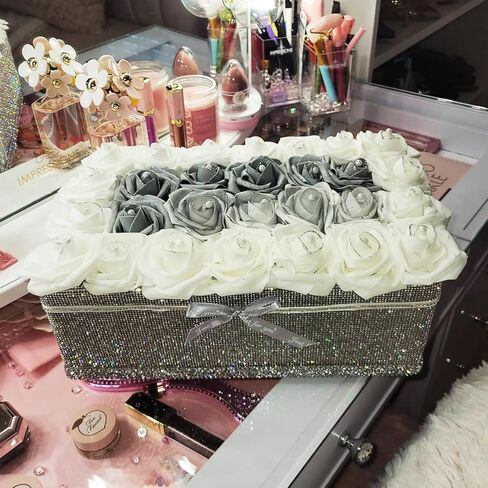 ورق من حجر الراين الكريستالي ذاتي اللصق من هونباي مقاس 24 × 40 سم (إيه بي ملون) in Kuwait