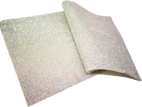 ورق من حجر الراين الكريستالي ذاتي اللصق من هونباي مقاس 24 × 40 سم (إيه بي ملون) in Kuwait