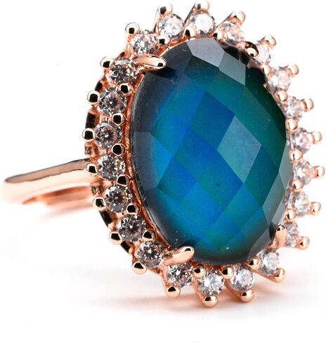 حلقة مزاجية متغيرة الألوان قابلة للتعديل من Jyotsna لأزياء الهالوين دعائم حفلات أعياد الميلاد وحشو حقائب الهدايا الجيدة in Kuwait