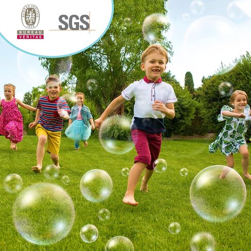 Uncle Bubble 2 Sets Giant Bubble Wands - Includes 2 Big Bubble Sword and 8oz Uncle Bubble Ultra Bubble Solution in Saudi Arabia
