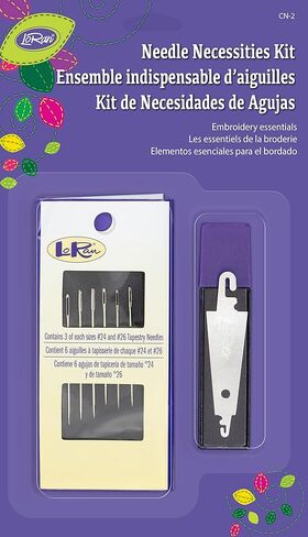 LoRan CN-2 Needle Necessities Kit, 1 Count (Pack of 1), Multicolor in Kuwait