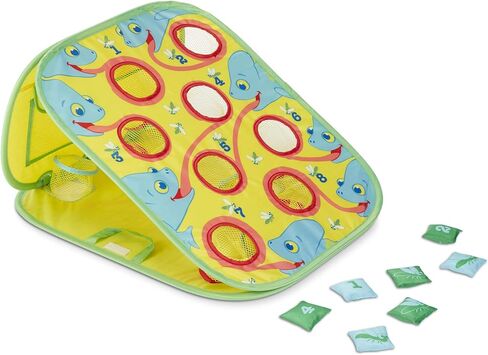 Melissa & Doug Sunny Patch Camo Chameleon Bean Bag Toss Action Game in Saudi Arabia