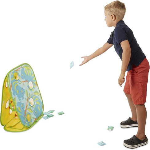 Melissa & Doug Sunny Patch Camo Chameleon Bean Bag Toss Action Game in Saudi Arabia