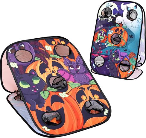 JOYIN Halloween New Frame Toss Game Board with Bean Bag，Party Favor Supplies, Beach Yard Outdoor Activities, Games Pack and Decoration for Kids in Saudi Arabia