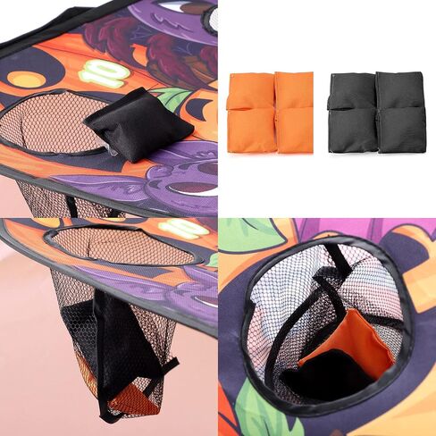 JOYIN Halloween New Frame Toss Game Board with Bean Bag，Party Favor Supplies, Beach Yard Outdoor Activities, Games Pack and Decoration for Kids in Saudi Arabia