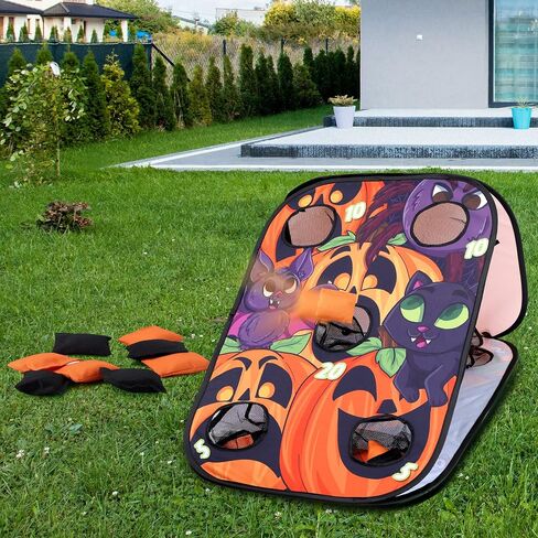 JOYIN Halloween New Frame Toss Game Board with Bean Bag，Party Favor Supplies, Beach Yard Outdoor Activities, Games Pack and Decoration for Kids in Saudi Arabia