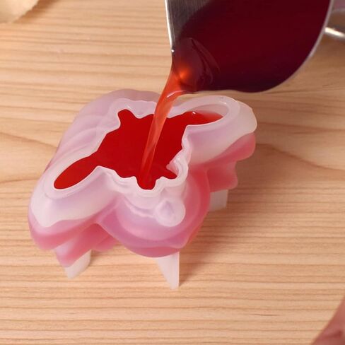 ONNPNN قطعتين من قالب شمع الثعلب ذو 9 ذيل، قوالب سيليكون ثلاثية الأبعاد على شكل ثعلب تسعة ذيل، قوالب أقراص سكرية على شكل حيوان، لتزيين سطح المكتب المصنوع يدويًا من راتنجات الإيبوكسي والجبس in Kuwait