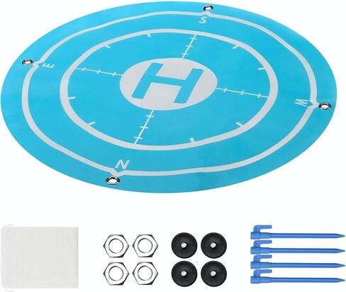 وسادة هبوط بدون طيار ATTOP 9، وسادة هبوط عالمية بدون طيار لطائرة ATTOP بدون طيار مع كاميرا، تصميم أزرق... in Kuwait