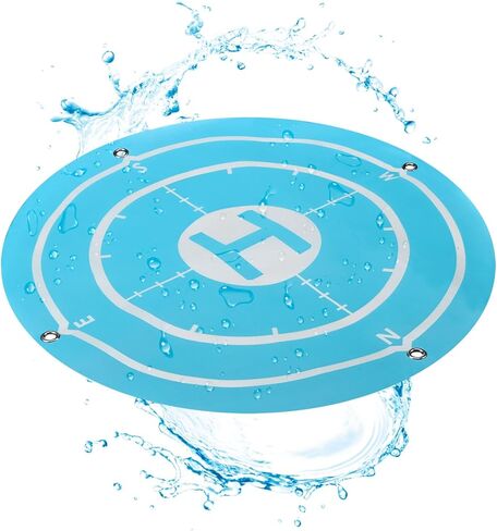 وسادة هبوط بدون طيار ATTOP 9، وسادة هبوط عالمية بدون طيار لطائرة ATTOP بدون طيار مع كاميرا، تصميم أزرق... in Kuwait