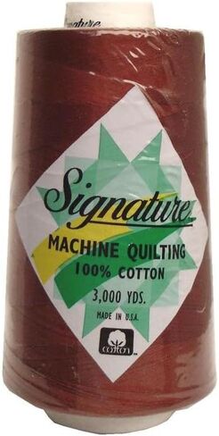 Signature Thread Thread Cotton Qlt 40wt 3000yd Notion, White in Kuwait