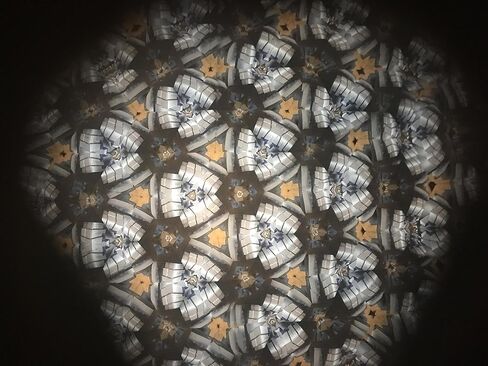 N and J Kaleidoscope Teleidoscope in Black Walnut Wood, 7 in. by 1.5 in. (l x w) Tapered Barrel. Handcrafted in U S A ! in Kuwait