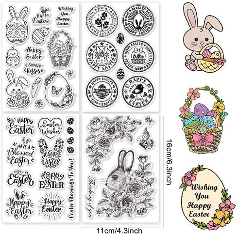 CRASPIRE Book Clear Stamps Crow Transparent Silicone Stamp Back to School Clear Stamp for Card Making Journal Diary Decoration and DIY Scrapbooking in Kuwait