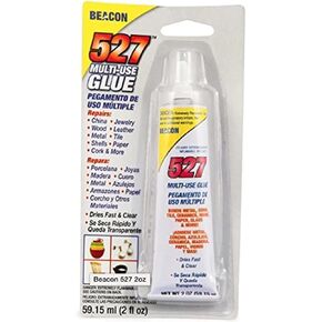 BEACON 527 Multi-Use Glue for Ceramics, China, Metal & More - Quick-Dry, Waterproof & Weatherproof Adhesive, 2-Ounce in Kuwait