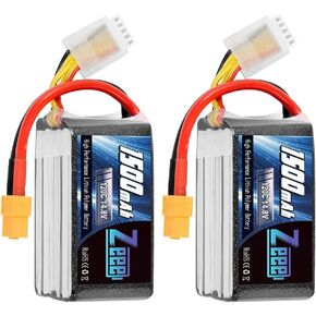 Zeee 4S Lipo Battery 1500mAh 14.8V 120C Graphene Battery with XT60 Plug for FPV Drone Quadcopter Helicopter Airplane RC Boat RC Car RC Models(2 Pack) in Saudi Arabia