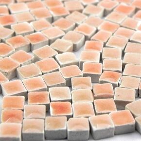Ceramic Tile 3/16 inch 5mm Mosaic Tiles for Arts and Crafts 1000 Pieces, 20 Colors x 50 Pcs, MXAL