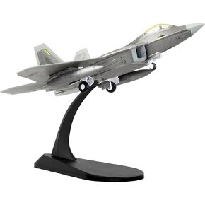 هانغانغ 1/100 مقياس F-22 رابتور نموذج طائرة دييكاست نموذج طائرة مقاتلة عسكرية لجمع والهدايا