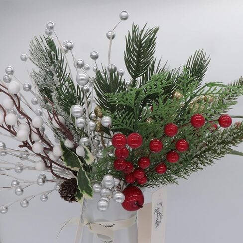 SPWOLFRT 30Pcs Artificial Autumn Berry Branches Holly Orange for Berries Picks Halloween Picks Holiday Crafts and Home Decor, 12.6 Inches Burgundy Berry Floral Halloween Tree Decorations(Orange) in Kuwait