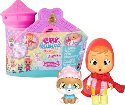 Cry Babies Magic Tears Storyland - Story House Series | 10 Surprise Accessories, Doll | Kids Age 3+ in Kuwait