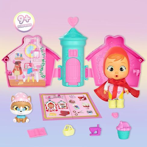 Cry Babies Magic Tears Storyland - Story House Series | 10 Surprise Accessories, Doll | Kids Age 3+ in Kuwait