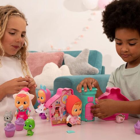 Cry Babies Magic Tears Storyland - Story House Series | 10 Surprise Accessories, Doll | Kids Age 3+ in Kuwait