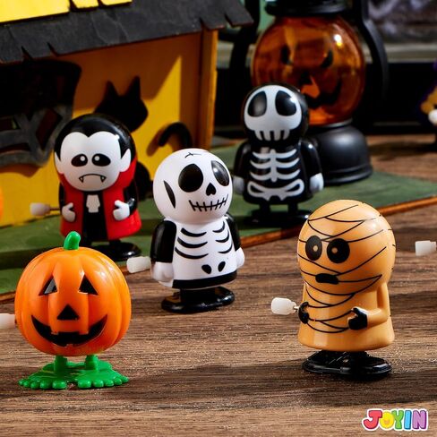 JOYIN 12 PCS Halloween Wind Up Toys for Kids Gifts, Wind Up Toys Bulk for Halloween Party Favors Goodie Bag Fillers, Student School Classroom Favors, Carnival Game Prizes in Saudi Arabia