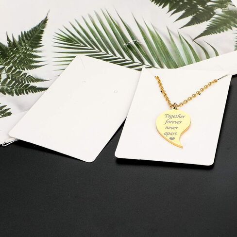 بطاقات القرط BFACCIA، 100 قطعة من بطاقات عرض القرط مع 200 كيس ذاتي الغلق من ورق الكرافت لبيع الأقراط وعرض المجوهرات، وبطاقات حامل القرط 3.5 × 2.4 بوصة (أسود) in Kuwait