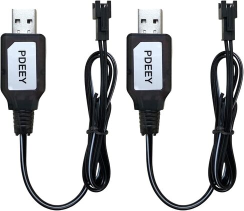 شاحن USB اس ام 2 بي، كيبل شحن سيارة تعمل بجهاز تحكم عن بعد لبطارية نيكد ان اي ام اتش القابلة لاعادة الشحن 7.2 فولت (عبوة من قطعتين) in Saudi Arabia