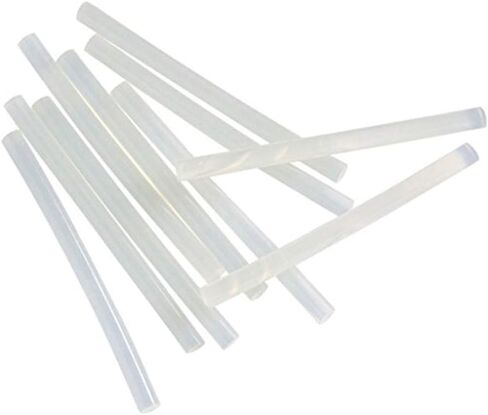 TrendBox Pack of 50 Clear 7mmx270mm - Hot Melt Glue Sticks Strips Melting Adhesive for Handmade Craft DIY Home Office Project Craftwork Fix & Repairs in Kuwait
