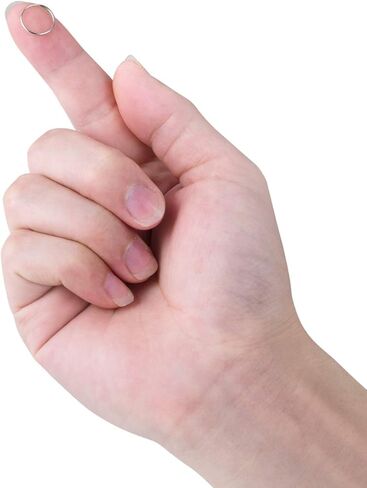 1000 قطعة من وصلات حلقات القفز المفتوحة مقاس 12 مم للوحات أعياد الميلاد وعيد الحب وألواح الرقص والفنون والحرف اليدوية من فافوردي in Kuwait