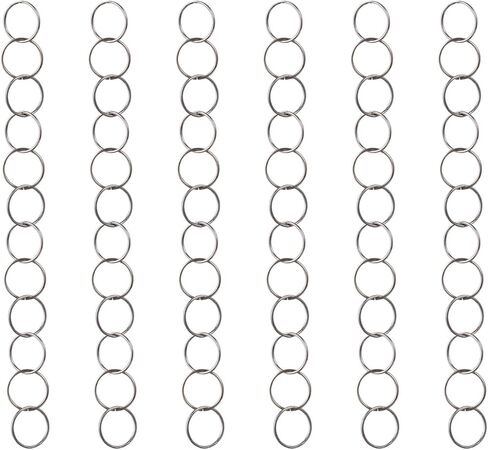 1000 قطعة من وصلات حلقات القفز المفتوحة مقاس 12 مم للوحات أعياد الميلاد وعيد الحب وألواح الرقص والفنون والحرف اليدوية من فافوردي in Kuwait