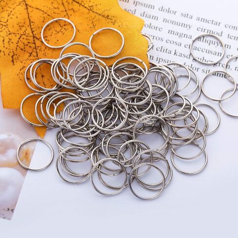 1000 قطعة من وصلات حلقات القفز المفتوحة مقاس 12 مم للوحات أعياد الميلاد وعيد الحب وألواح الرقص والفنون والحرف اليدوية من فافوردي in Kuwait