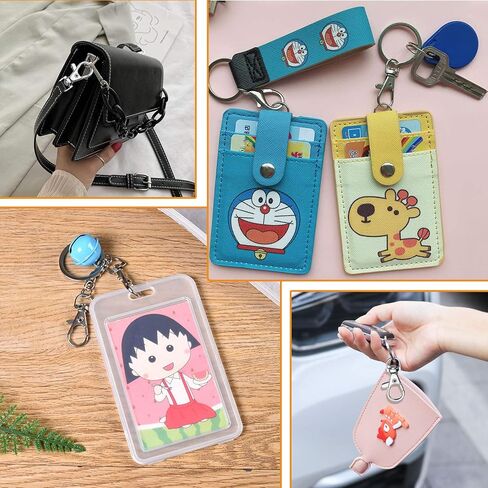 150 قطعة خطاف دوار المفاجئ حلقات الانتقال سبليت حلقات المفاتيح مع سلسلة لمشاريع الخياطة حبل المفاتيح حقيبة يد محفظة الأجهزة الحرفية in Kuwait