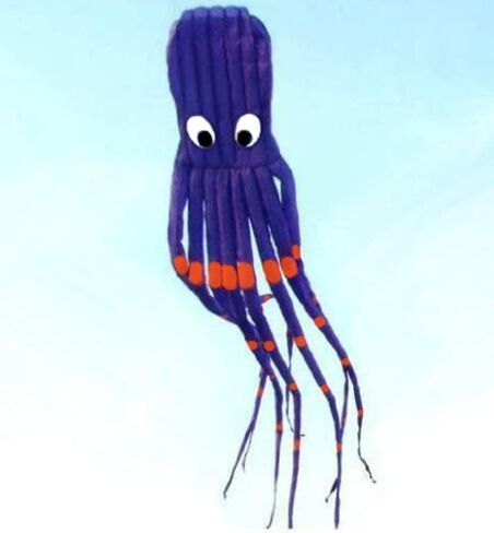 طائرة ورقية من الأخطبوط الكبير 7 إم مع مقبض وخيط ومرح، حديقة الشاطئ في الهواء الطلق in Kuwait