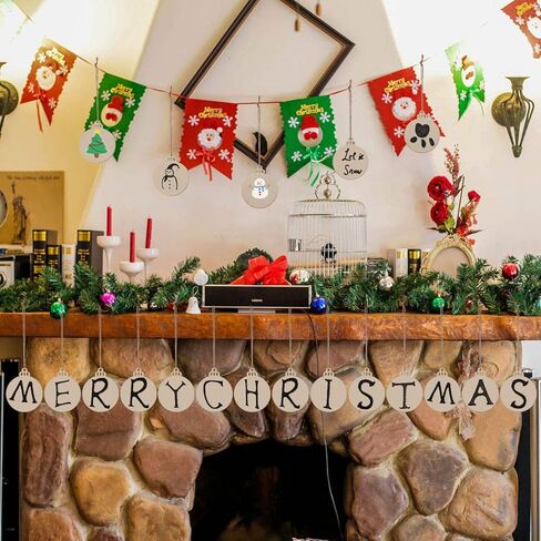 عبوة من 60 قرص خشبي دائري مع فتحات، شرائح خشب طبيعي ليستنمان غير مكتملة مثقوبة مسبقًا مع 60 قطعة من الخيوط المجدولة، رقائق خشبية مسطحة لتزيين شجرة الكريسماس والفنون والحرف اليدوية المعلقة in Kuwait