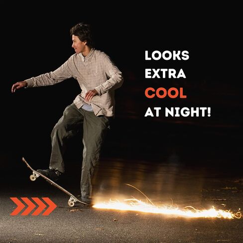 Tail Devil Skateboard Spark Plate | Sparks for Your Skateboard | Ultimate Skateboarder's Accessory | A Tail Plate Attachment for Cool Sparking Effect in Saudi Arabia