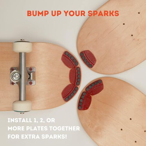 Tail Devil Skateboard Spark Plate | Sparks for Your Skateboard | Ultimate Skateboarder's Accessory | A Tail Plate Attachment for Cool Sparking Effect in Saudi Arabia