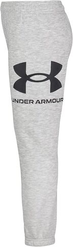 Under Armour Boys' Jogger, Pull on Style, Logo & Printed Designs, Mod Gray-Core, 7 in Saudi Arabia