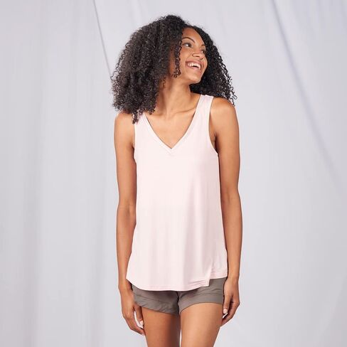 Faceplant Bamboo® Double V-Neck Pajama Tank Top in Kuwait