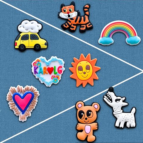 Xaldrichasta 26 Shoe Charms for Clog Different Matching Sandals Wristbands Bracelets, Singer Charms for Kids Girls Teens Women Party Gifts in Kuwait