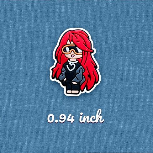 Xaldrichasta 26 Shoe Charms for Clog Different Matching Sandals Wristbands Bracelets, Singer Charms for Kids Girls Teens Women Party Gifts in Kuwait