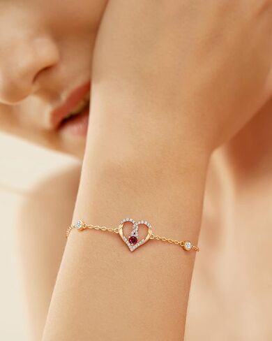 LOUISA SECRET إنفينيتي الحب سوار القلب للنساء، 925 الفضة الاسترليني سحر المرأة جوهرة الميلاد سوار، روز الذهب مطلي عيد ميلاد الذكرى والمجوهرات هدية للنساء الأم أمي فتاة زوجة صديقة in Kuwait