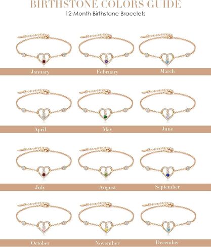 LOUISA SECRET إنفينيتي الحب سوار القلب للنساء، 925 الفضة الاسترليني سحر المرأة جوهرة الميلاد سوار، روز الذهب مطلي عيد ميلاد الذكرى والمجوهرات هدية للنساء الأم أمي فتاة زوجة صديقة in Kuwait