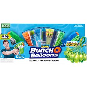 Zuru Bunch O Balloons 130+ Self-Sealing Water Balloons with 2 Ultimate Stealth Soakers in Kuwait