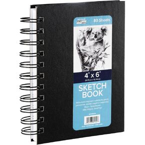 كتاب رسم حلزوني من برو آرت 4×6": 80 ورقة in Kuwait