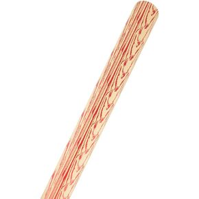 JAM Paper Gift Wrap - Christmas Kraft Wrapping Paper - 50 Sq Ft - Red Trees on Brown Kraft Paper - 2 Rolls/Pack