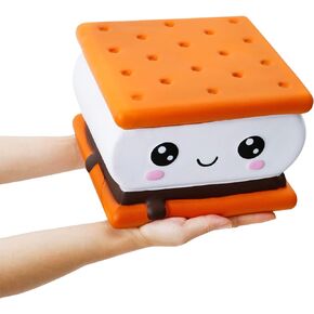 anboor جامبو اسفنجي لعبة الكوكيز الغذاء 10.2 "squishies العملاقة kawaii لعبة بطيئة ارتفاع الحلوى الغذاء المعطرة الإجهاد الإغاثة لعبة هدية للأطفال البالغين in Kuwait