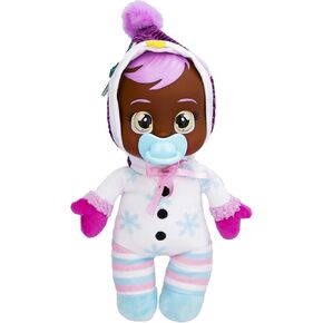 Cry Babies Tiny Cuddles Christmas Izzy - 9" Baby Dolls, Cries Real Tears, Blue Penguin Themed Pajamas in Kuwait
